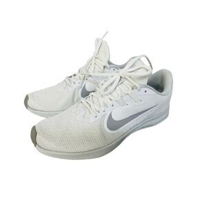 Nike Womens Downshifter 9 AQ7486-100 White Running Shoes Sneakers US Sz 9